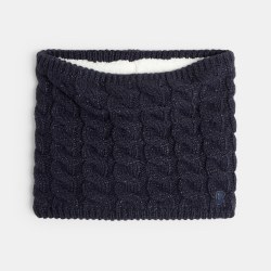 سنود ملتوية باللون الأزرق الداكن للفتيات